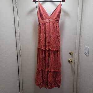 Forever 21 Coral Maxi Dress